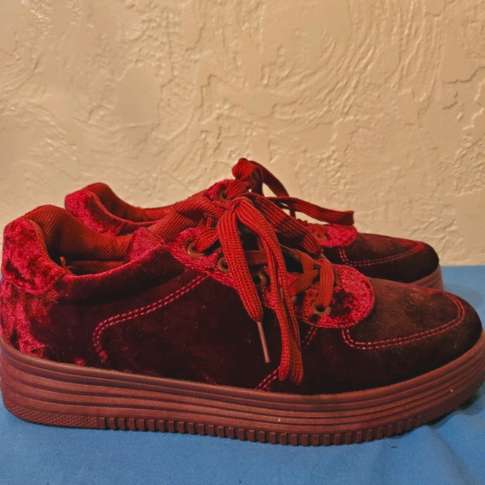 Red Velvet Sneakers